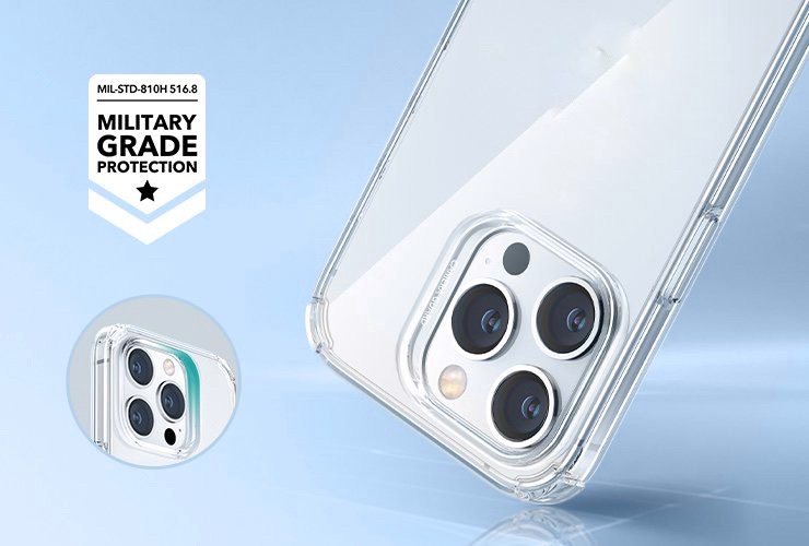 Ốp Lưng Trong Suốt ESR Krystec Clear Siêu Trong Dành Cho iPhone 14 PRO MAX / 14 PRO / 14 PLUS / 14 - HÀNG CHÍNH HÃNG