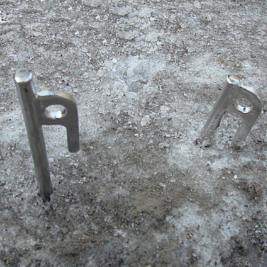 2x5 Piece Heavy Duty 304 Stainless Steel Camping Awning Tent Stakes Pegs 20cm