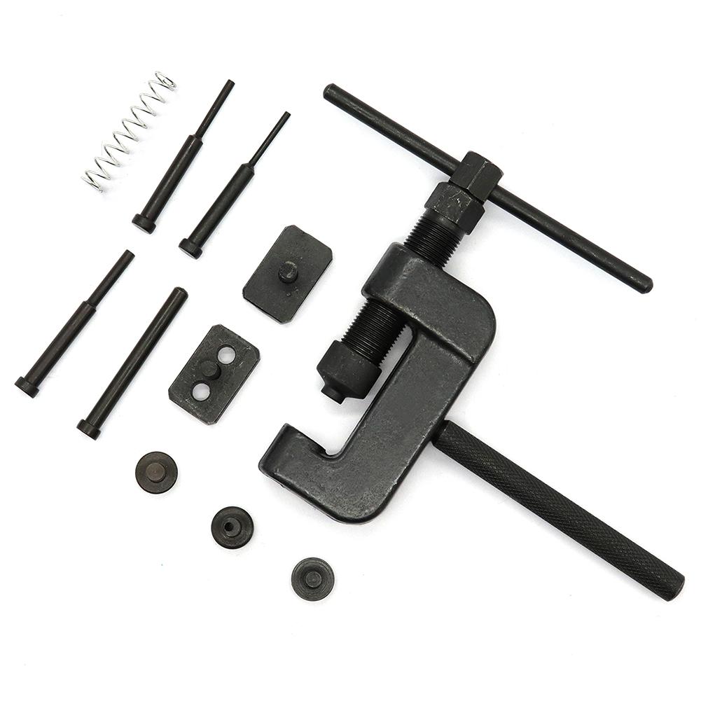 Motorcycle Bike Chain Breaker Splitter Riveting Tool Repair Tools Set