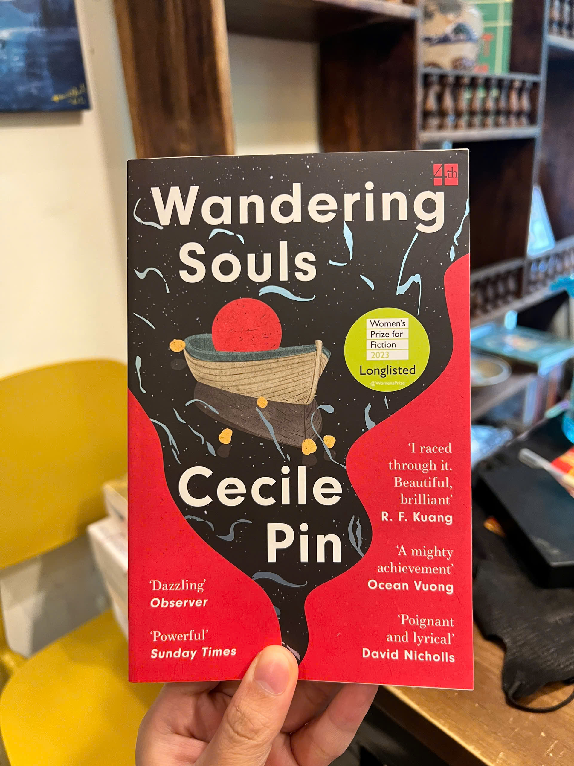 Sách - Wandering Souls by Cecile Pin | Historical Fiction/ Tiểu thuyết Lịch sử/ Ngoại văn Nhập khẩu
