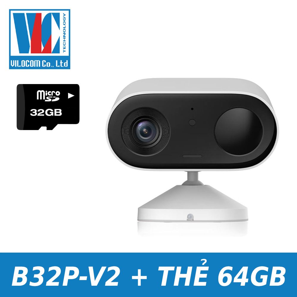 Camera Wifi dùng pin 2K iMOU IPC-B32P-V2 Cell Go - Hàng chính hãng