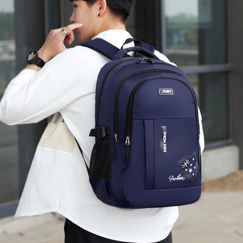 Balo Học Sinh Trung Học Kiểu Mới Năm 2021 Balo Nam Túi Thương Gia Máy Tính Du Lịch Công Suất Lớn