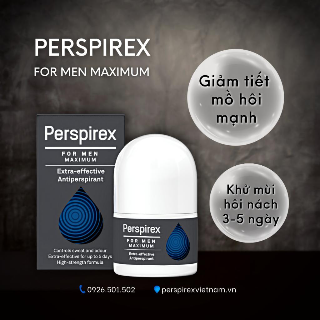 COMBO 2 LỌ Perspirex Men Maximum 20ml (loại mạnh dành cho nam)