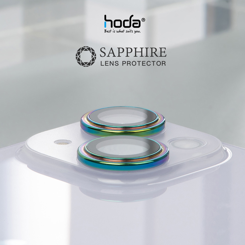 Dán cường lực bảo vệ camera HODA Sapphire dành cho iPhone 14 Pro/14 Pro Max - Hàng Nhập Khẩu