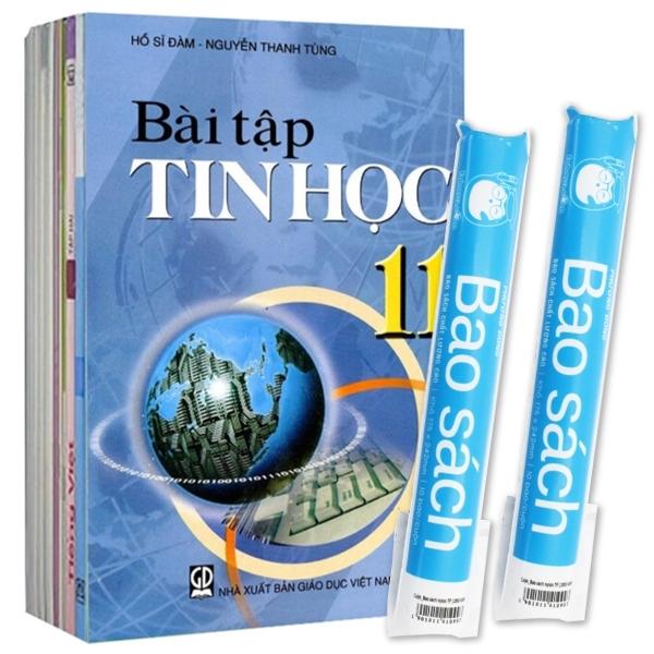 Sách Giáo Khoa Bộ Lớp 11 - Sách Bài Tập (Bộ 11 Cuốn) (2022) + 2 Cuộn Bao Sách Nylon TP