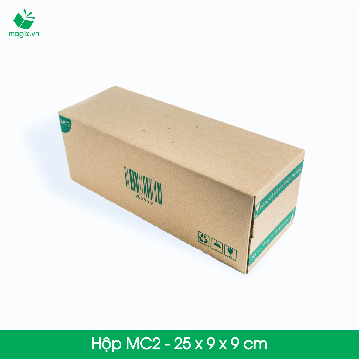 MC2 - 25x9x9 cm - 60 Thùng hộp carton