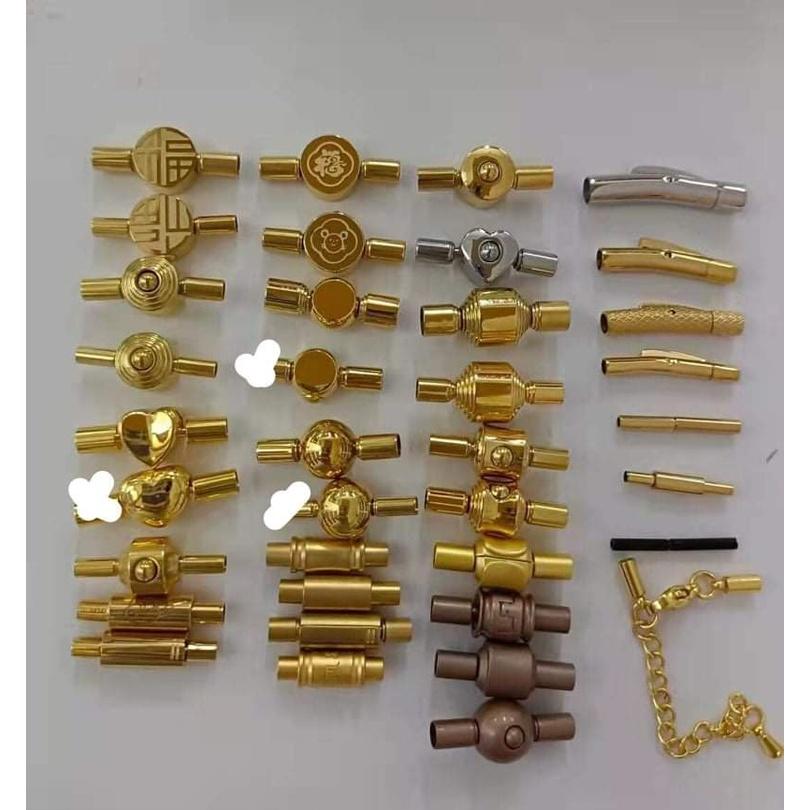 Vòng tay dây cao su đeo lu thống phong thủy nam nữ, Anchi jewelry