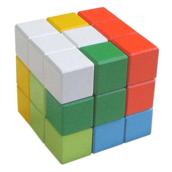 Rubik 7 màu cho bé làm quen với Rubik phát triển tư duy - Đồ chơi gỗ Việt Nam