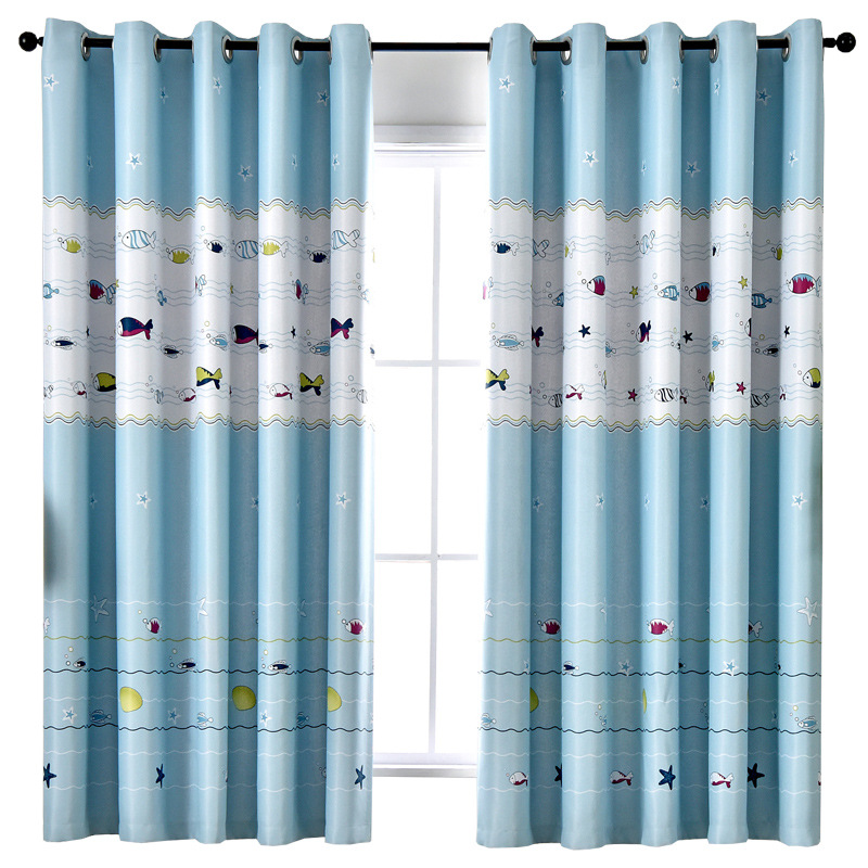 RÈM CỬA CÁ XINH XANH HỒNG SIZE 4M NGANG X 2M CAO (1 TẤM )