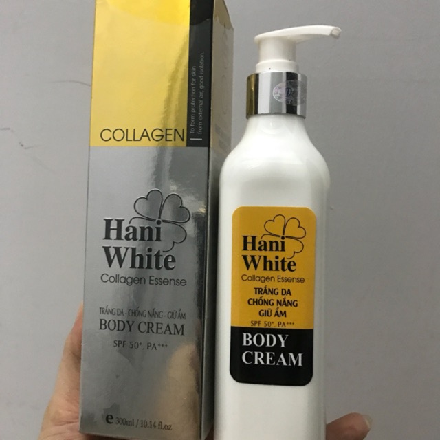 dưỡng body Hani white collagen 300ml ( không xuất hóa đơn )