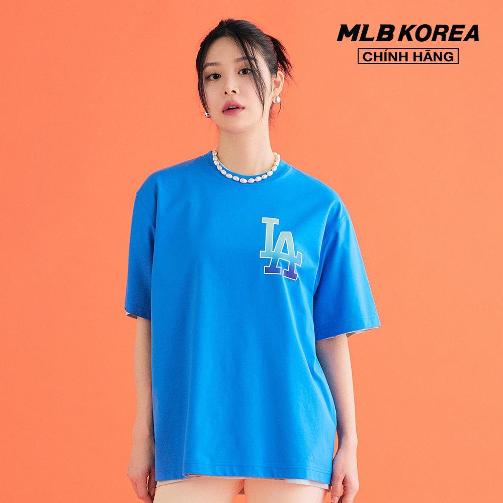 MLB - Áo thun unisex cổ tròn tay ngắn Basic Big Logo 3ATSB0333