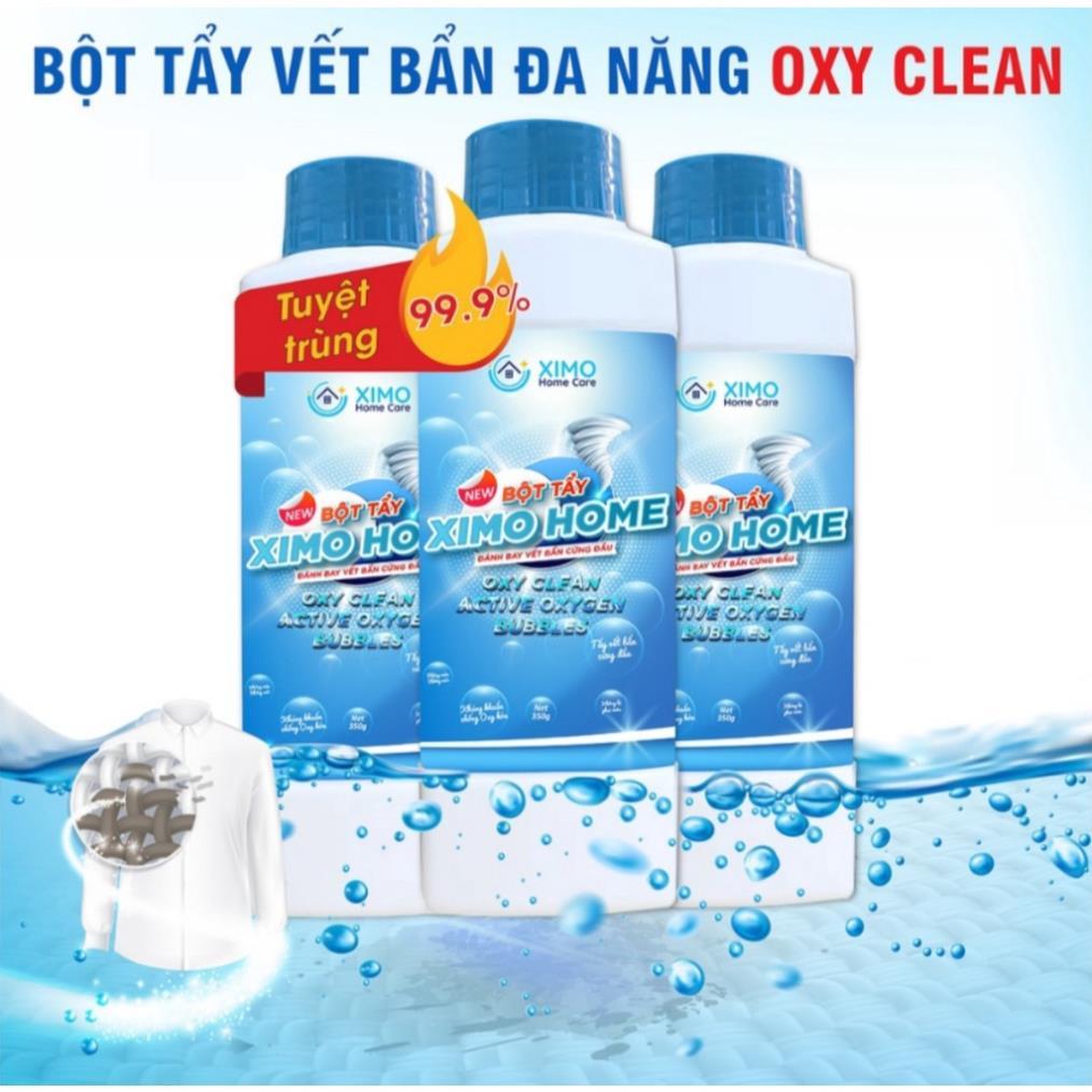 Bột Tẩy Vết Bẩn Đa Năng Oxi Clean Ximo Home, Tẩy Vết Bẩn, Nấm Mốc, Ố Vàng, Khử Khuẩn An Toàn 350g