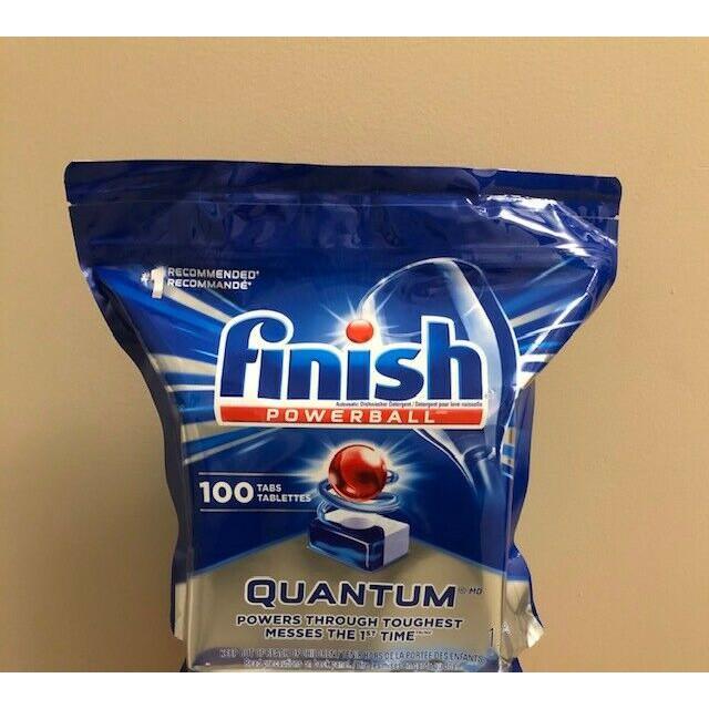 Viên rửa bát Finish Quantum 100viên + Tặng viên Finish dùng thử