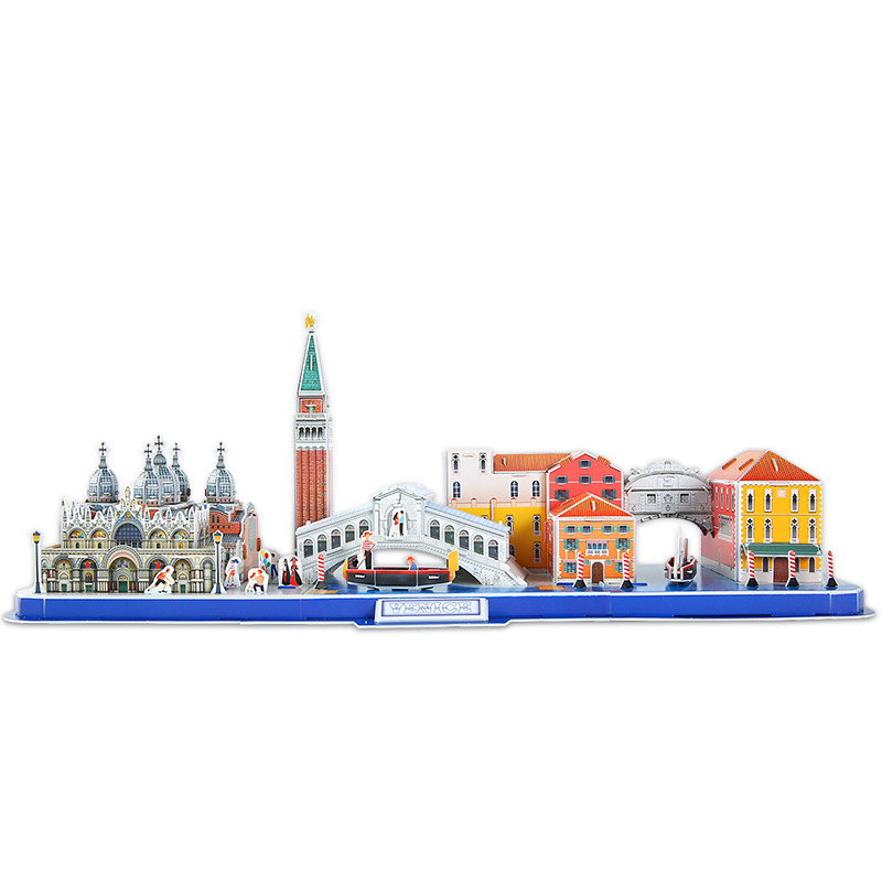 Bộ đồ chơi mô hình lắp ráp - Mẫu Thành Phố Venice