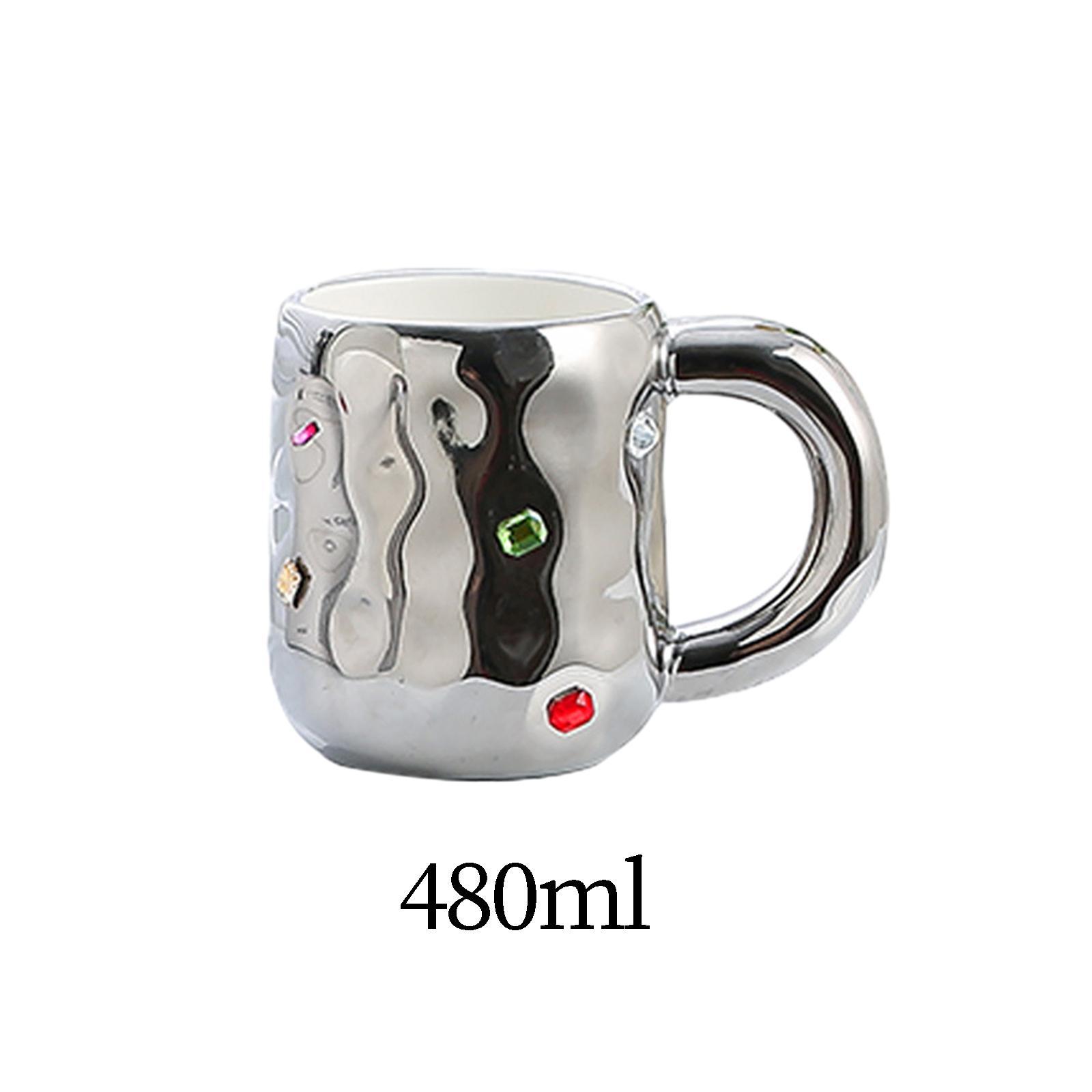 Ceramic Coffee Mug Milk Mug Cup Office Dorm Home Tea Cup Coffee Cup for Beverage Juice Breakfast Milk Valentines Day Birthday Gift