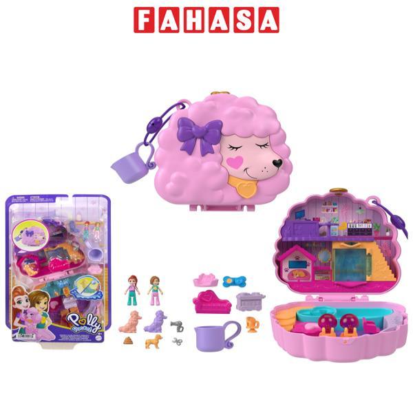 Đồ Chơi Polly Pocket Và Spa Thư Giãn Với Cún Poodle - Polly Pocket HKV35/FRY35