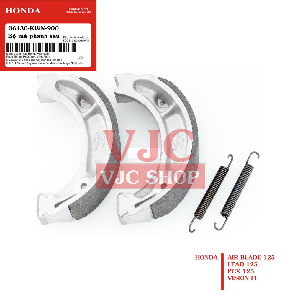 Bộ Má Phanh Sau dành cho xe Honda - Air Blade 125, Lead 125, PCX 125, Vision FI (06430-KWN-900)