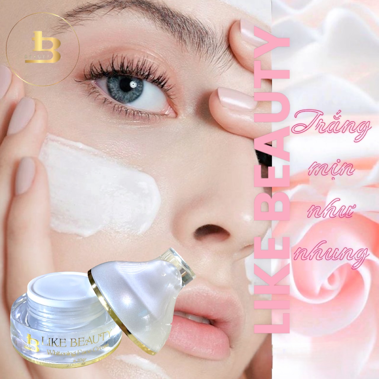 Kem Face Dưỡng Trắng Da Mặt Cao Cấp Like Beauty