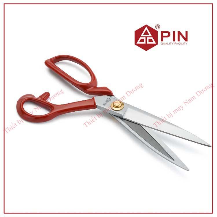 Kéo cắt may > Kéo cắt vải Hiệu PIN cao cấp màu đỏ