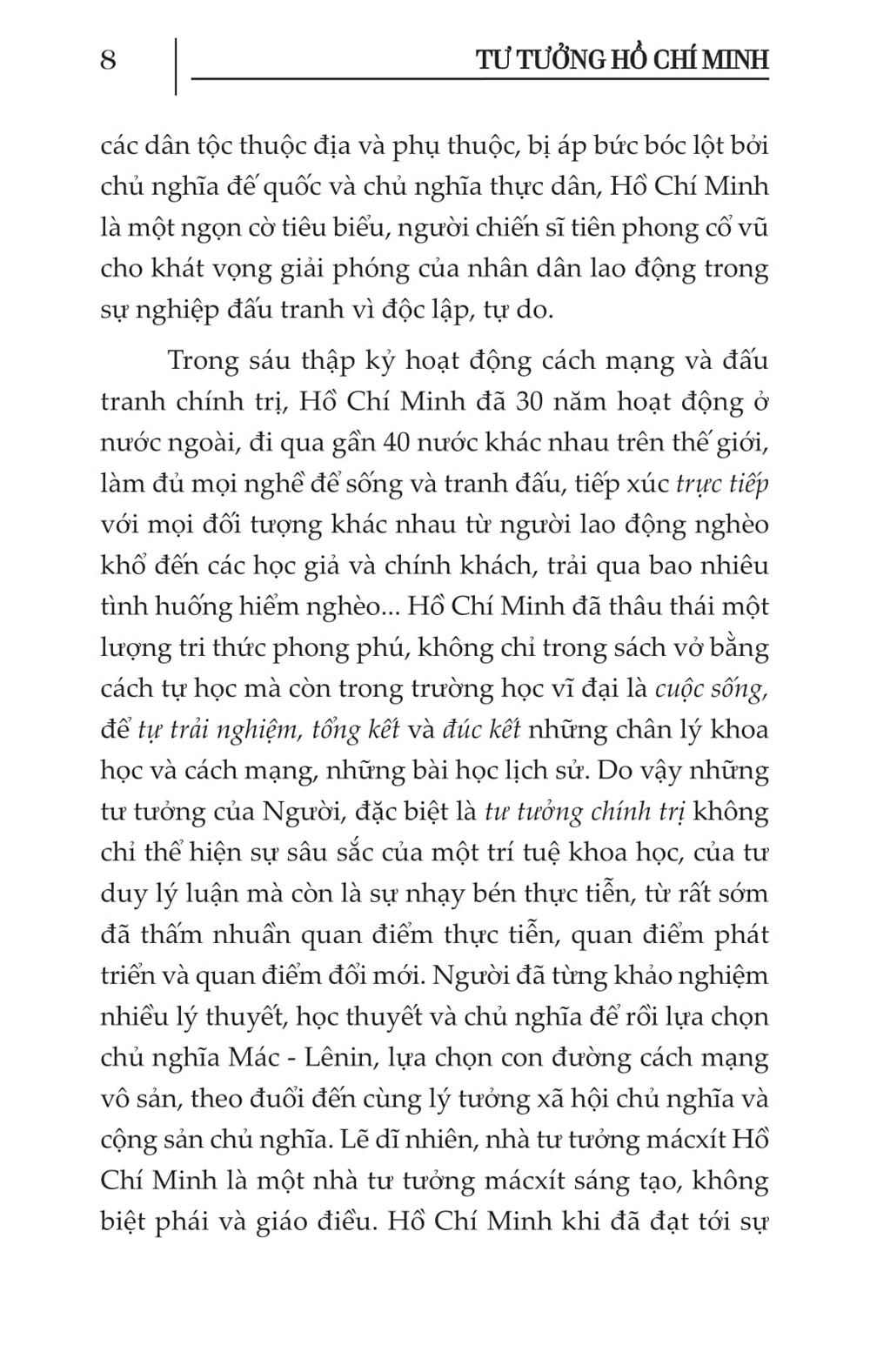 Tư Tưởng Hồ Chí Minh - Để Đảng Ta Mãi Là Đạo Đức, Là Văn Minh