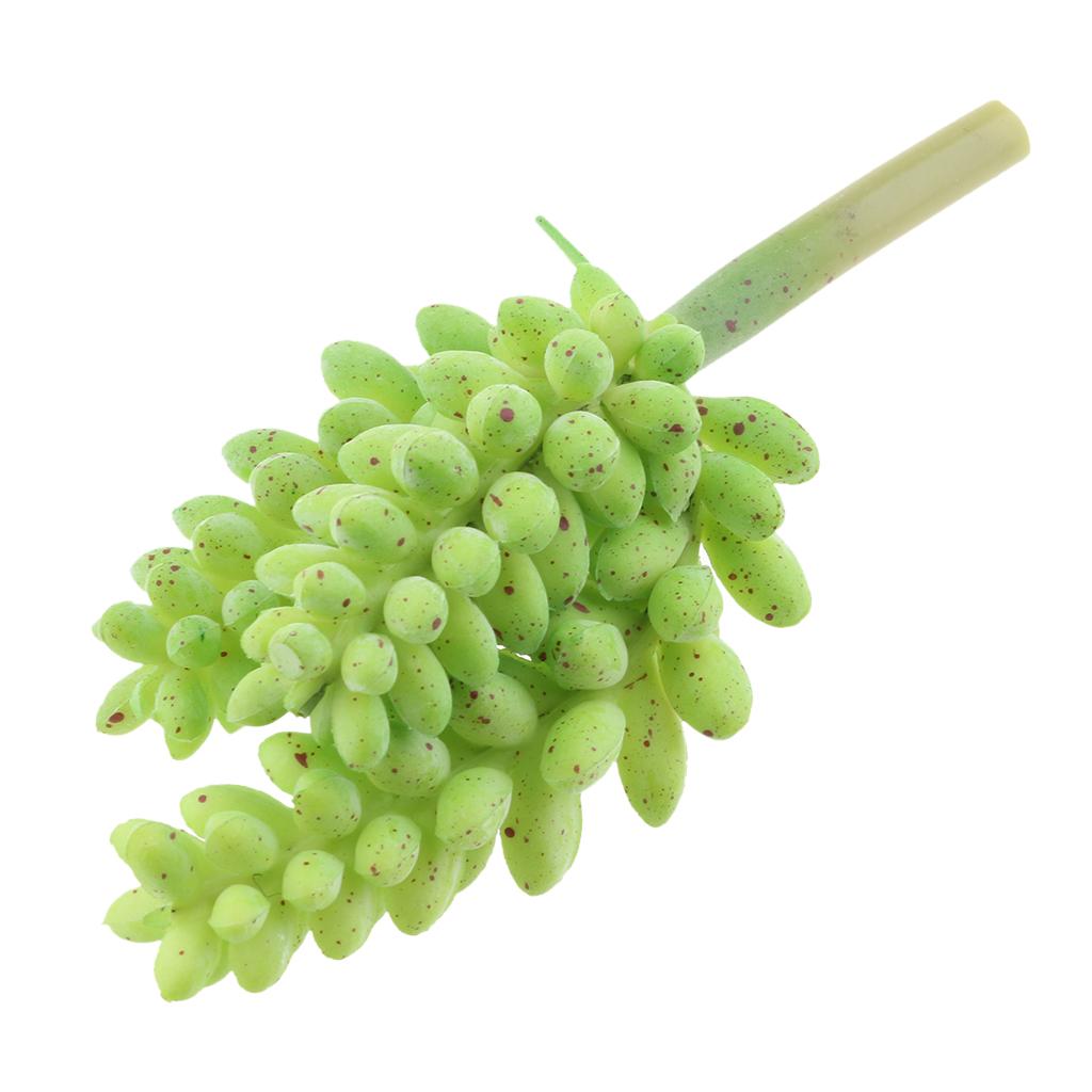 Artificial Green Succulent Plants Wedding Party Decor Home Garden Decor #1
