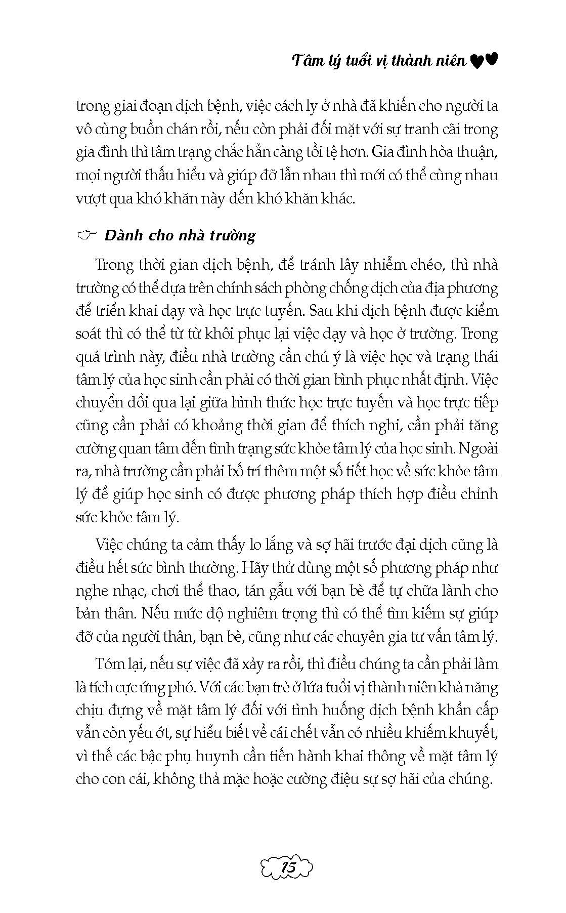 Tâm Lý Tuổi Vị Thành Niên