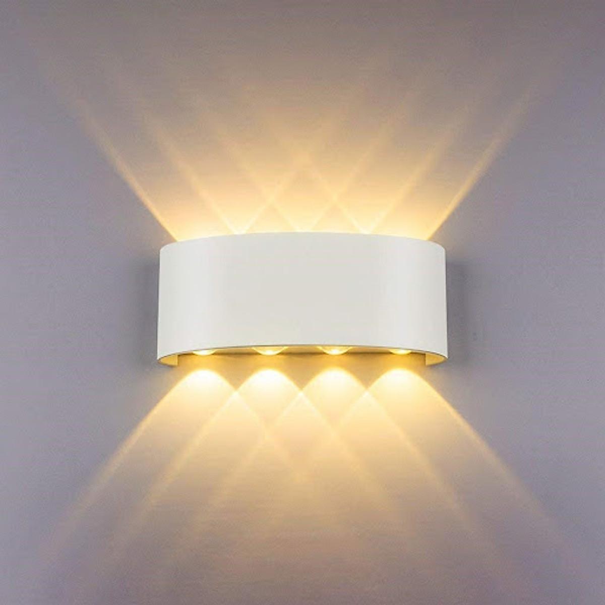 Đèn LED gắn tường 8w chính hãng Rạng Đông Model: GT18.4M 8W
