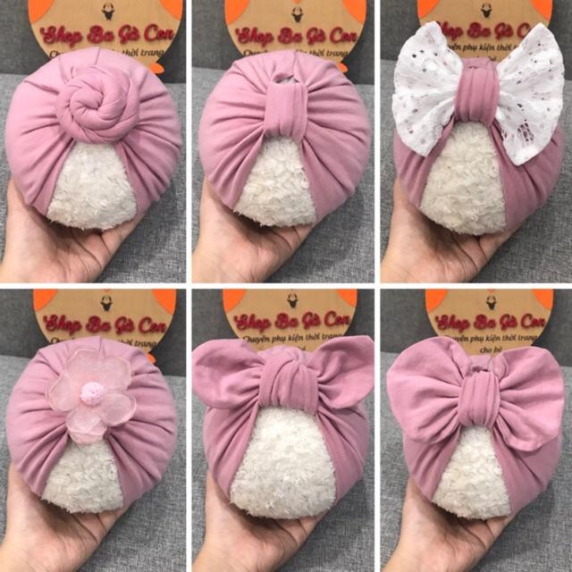 Mũ turban cho bé