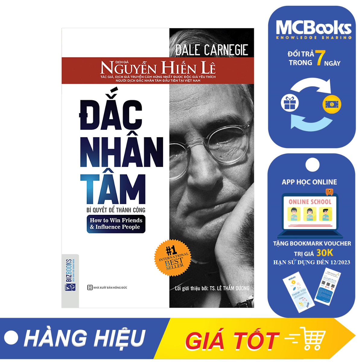 Đắc Nhân Tâm - Bản Dịch Gốc Từ Nguyễn Hiến Lê (Tặng Kèm Audio Book)