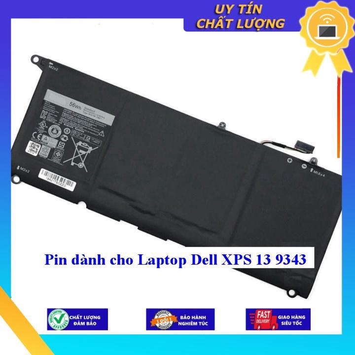 Pin dùng cho Laptop Dell XPS 13 9343 - Hàng Nhập Khẩu New Seal