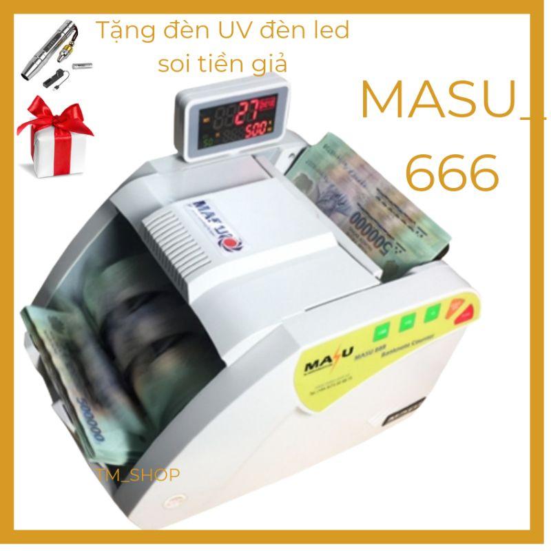 Máy đếm tiền masu-666, máy đếm tiền cao cấp, phát hiện tiền siêu giả, cộng don chia mẽ
