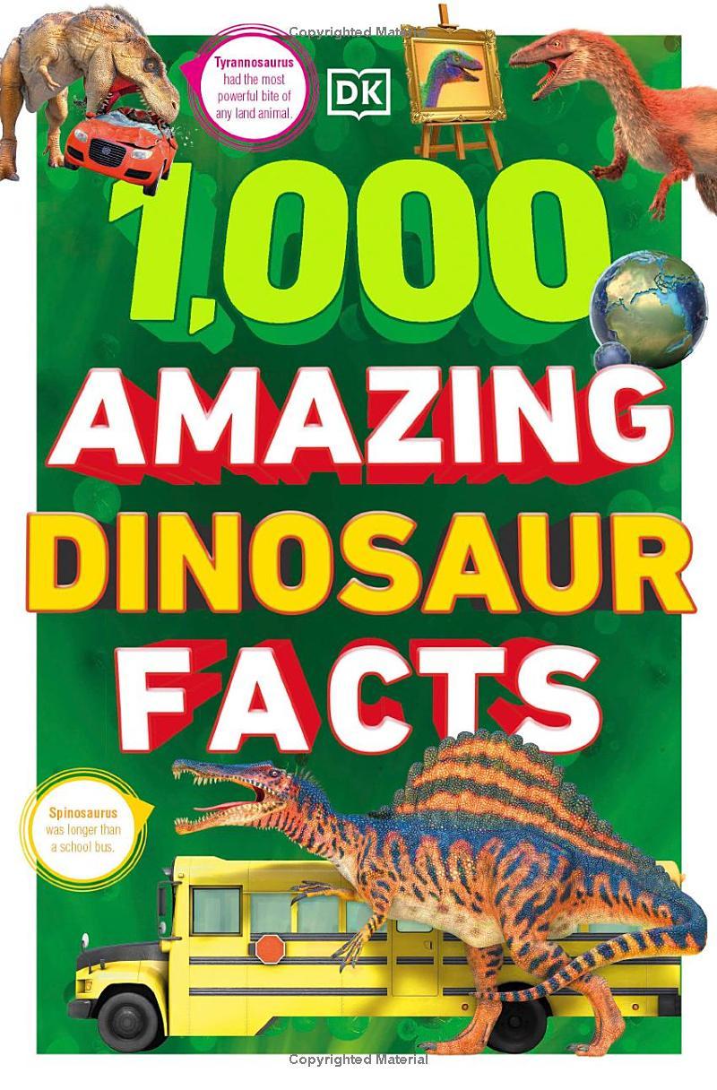 Sách ngoại văn: 1,000 Amazing Dinosaur Facts