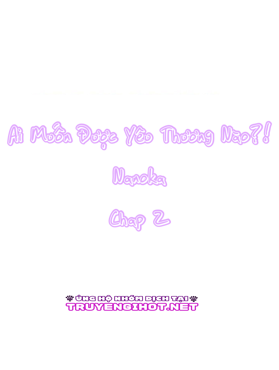 ai muốn được yêu thương nào chapter 2.1 1