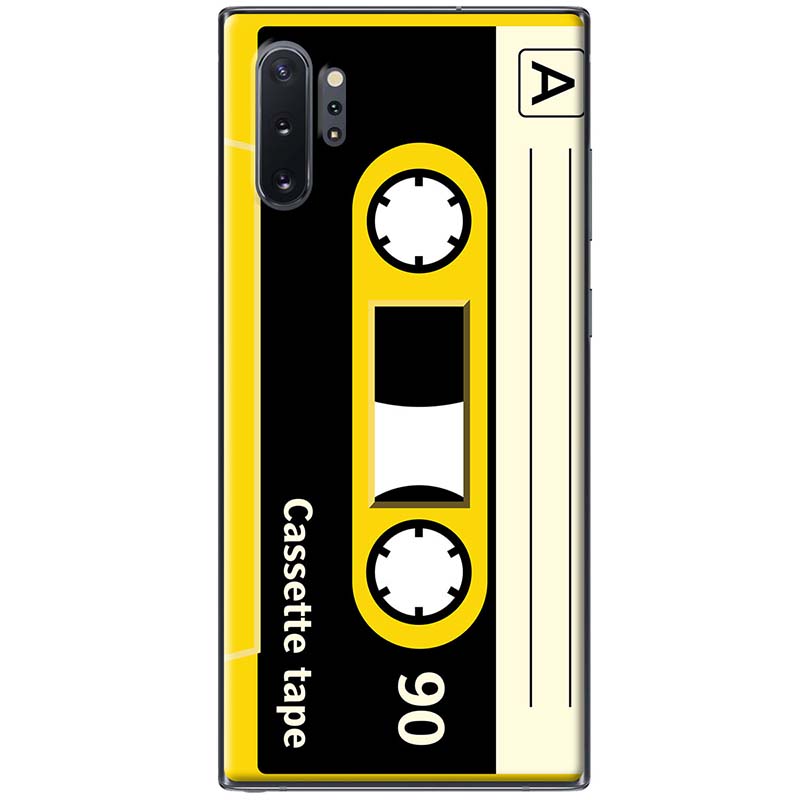 Ốp lưng dành cho Samsung Galaxy Note 10 Plus mẫu Cattset vàng