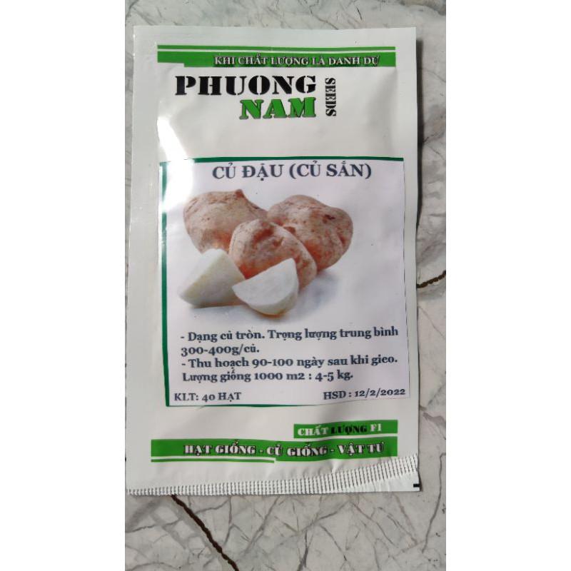 Hạt giống CỦ ĐẬU MÁT, củ sắn 40 hạt