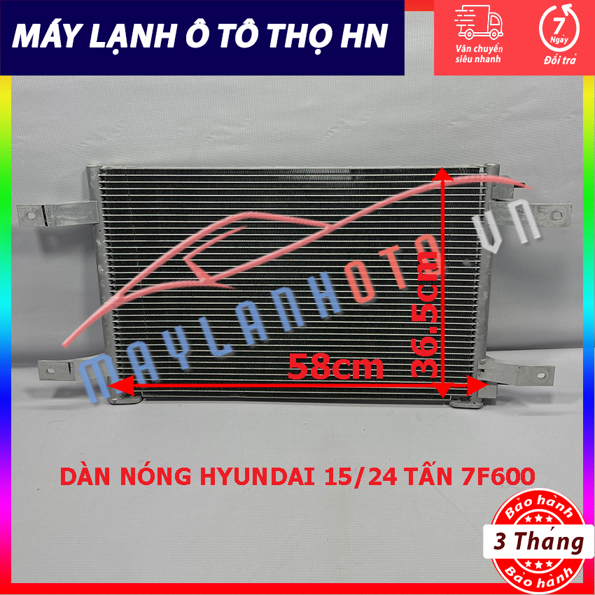 Dàn nóng Hyundai 15-24 Tấn Hàng xịn Hàn Quốc
