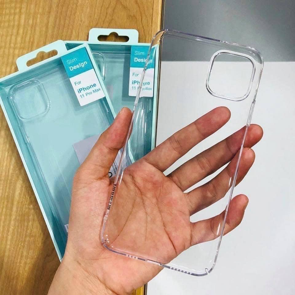 Ốp lưng trong cứng không ố màu Memumi Slim Desing dành cho iPhone 13 Mini / 13 / 13 Pro / 13 Pro Max - Hàng chính hãng