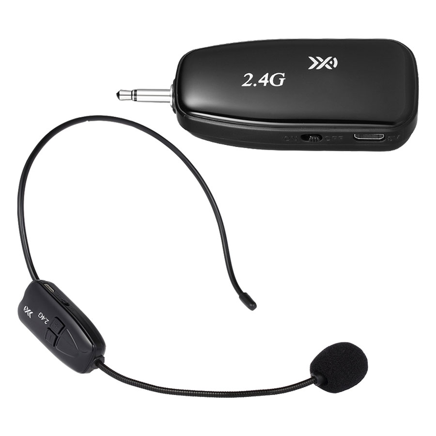 Microphone Gài Tai Không Dây 2.4G XXD-G18 - Hàng Chính Hãng