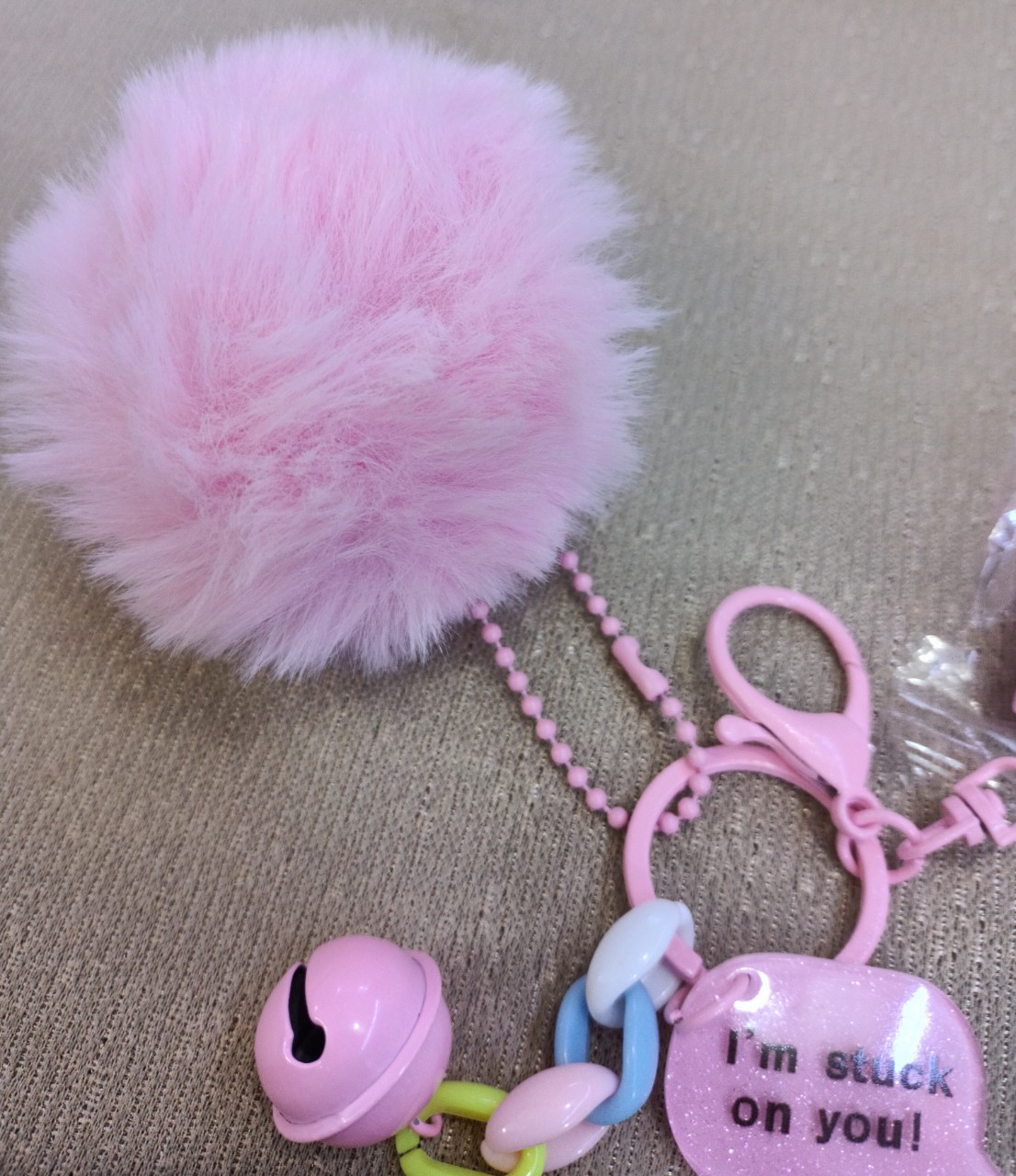 MÓC KHÓA THÚ LÔNG KÈM MÁY CHỤP