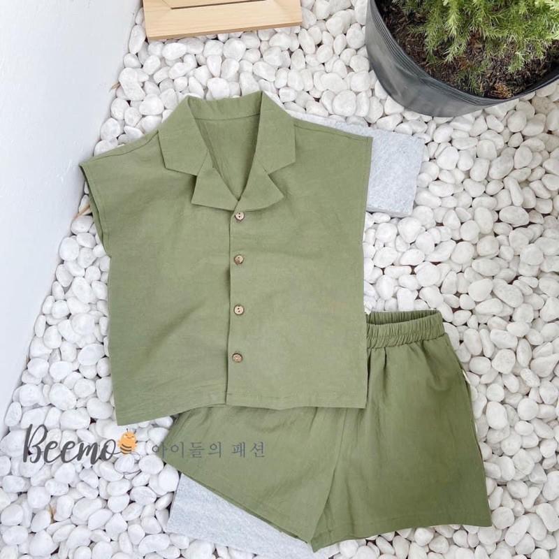 Bộ đũi giả vest cho bé