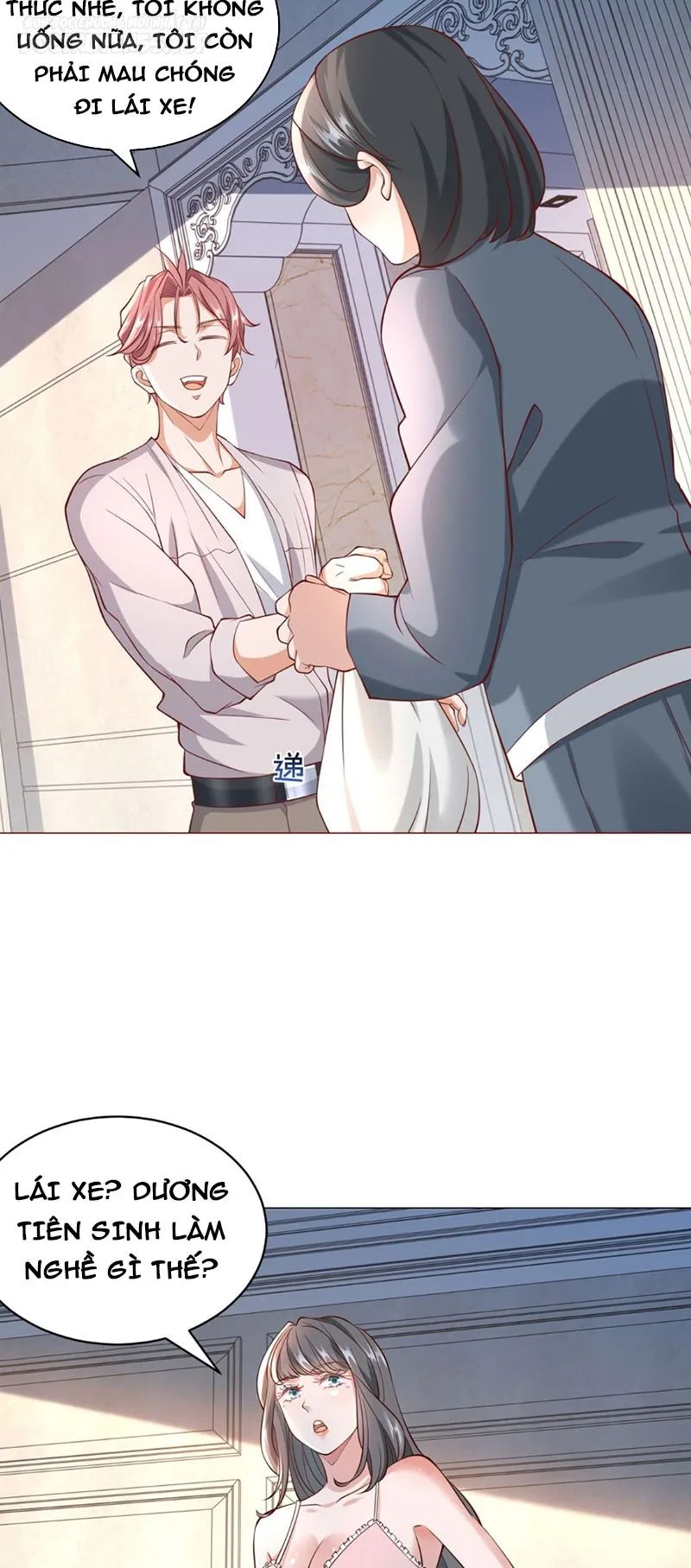 tài xế lái xe công nghệ như ta có nhiều tiền thì sao? chapter 18 6