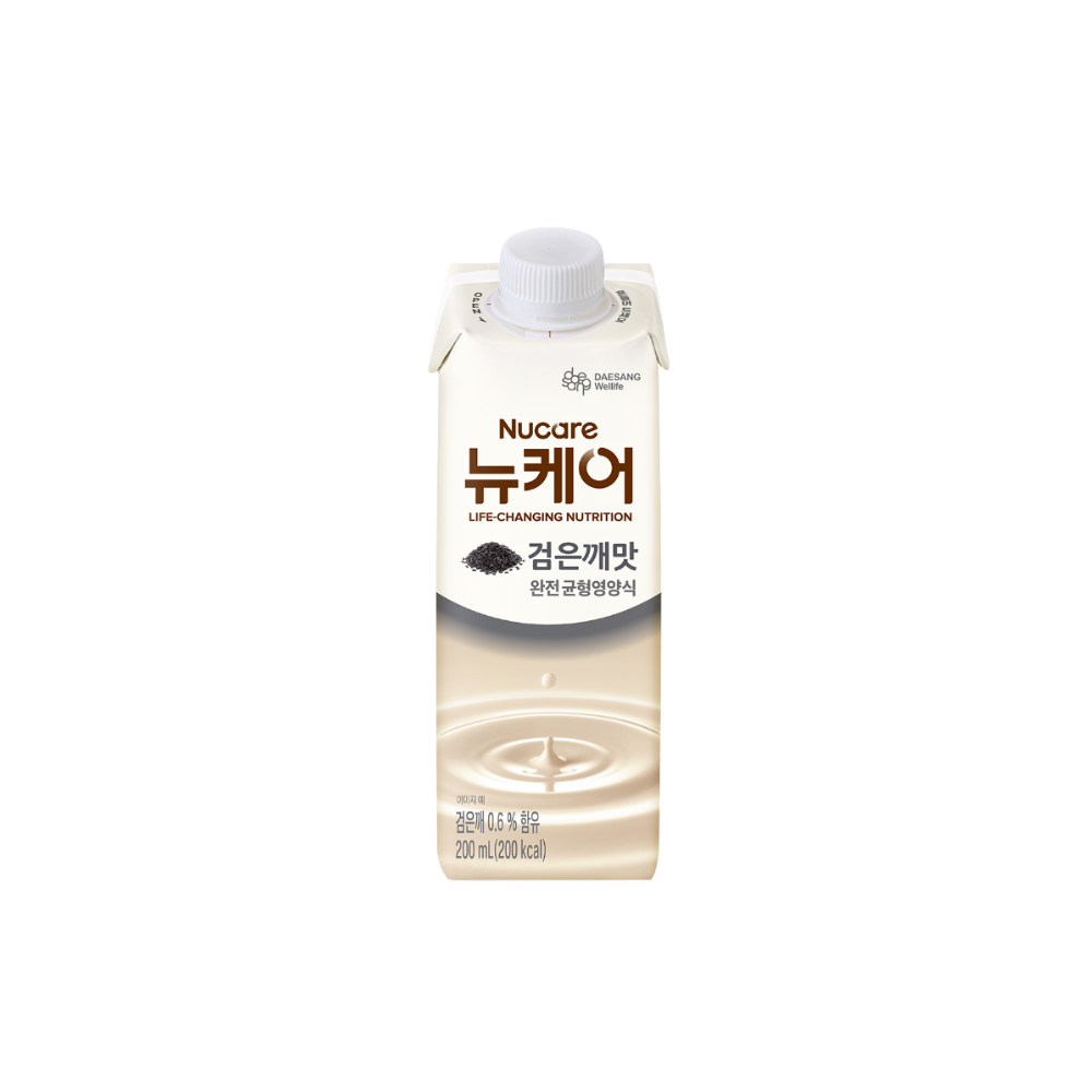 [Sữa dinh dưỡng vị mè đen] Daesang Wellife/ NUCARE Black Sesame 200ml Hàn Quốc