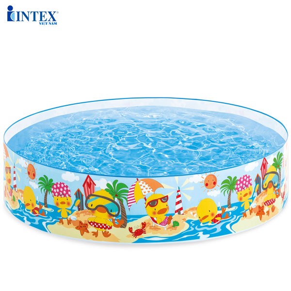 Bể bơi lắp dựng INTEX 58477 cho bé 1m22 x 25cm  - Hàng chính hãng