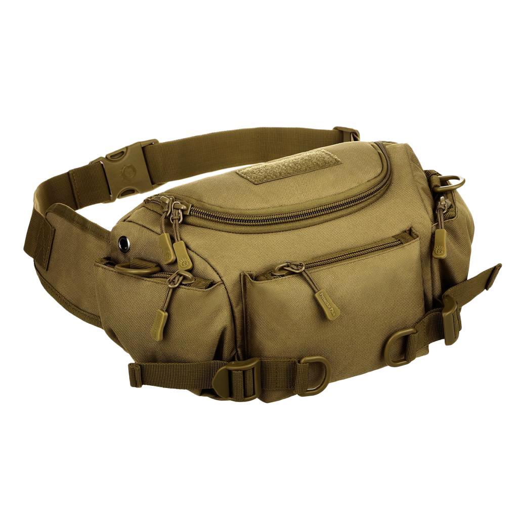 Outdoor Sports Camping Travel Fanny Pack Waist Bag Bum Pouch, Durable and Waterproof, Wear-Resistant and No Fading