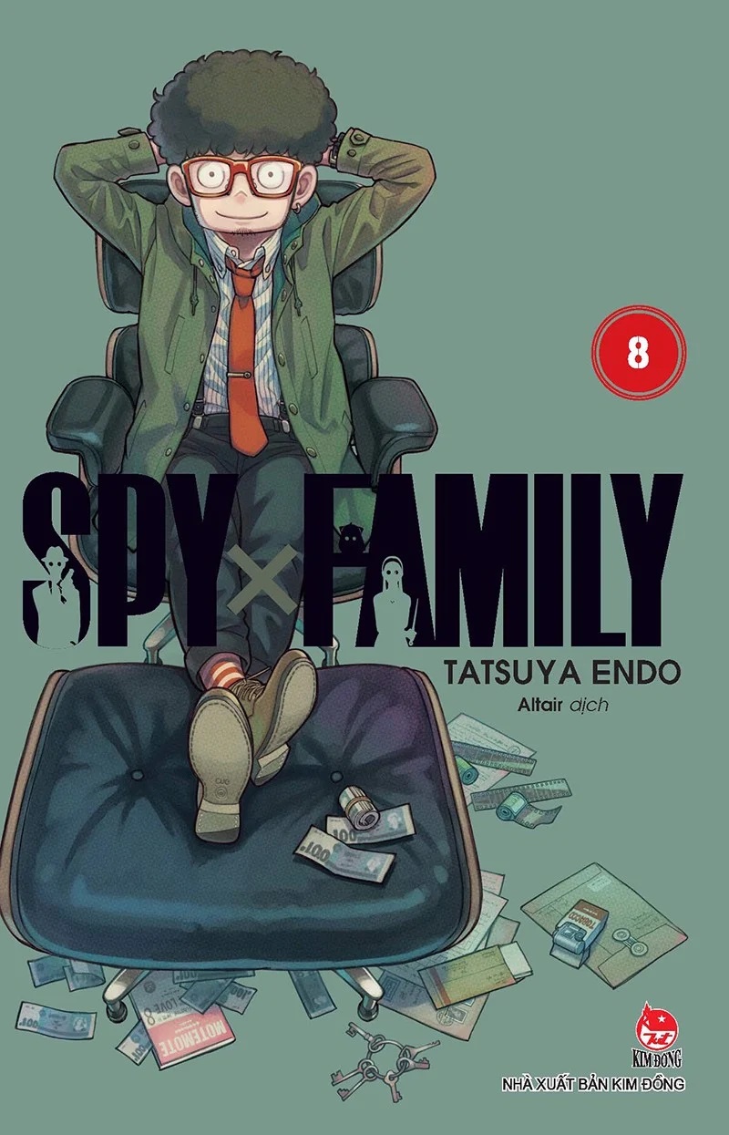 Sách - Spy X Family - tập 8 (tặng kèm standee)