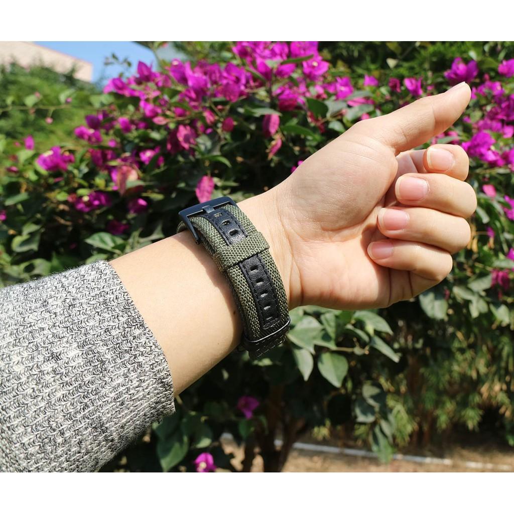 Dây đeo sợi nylon thể thao cho đồng hồ thông minh Huami Amazfit GTS 2e GTS2 mini GTS3