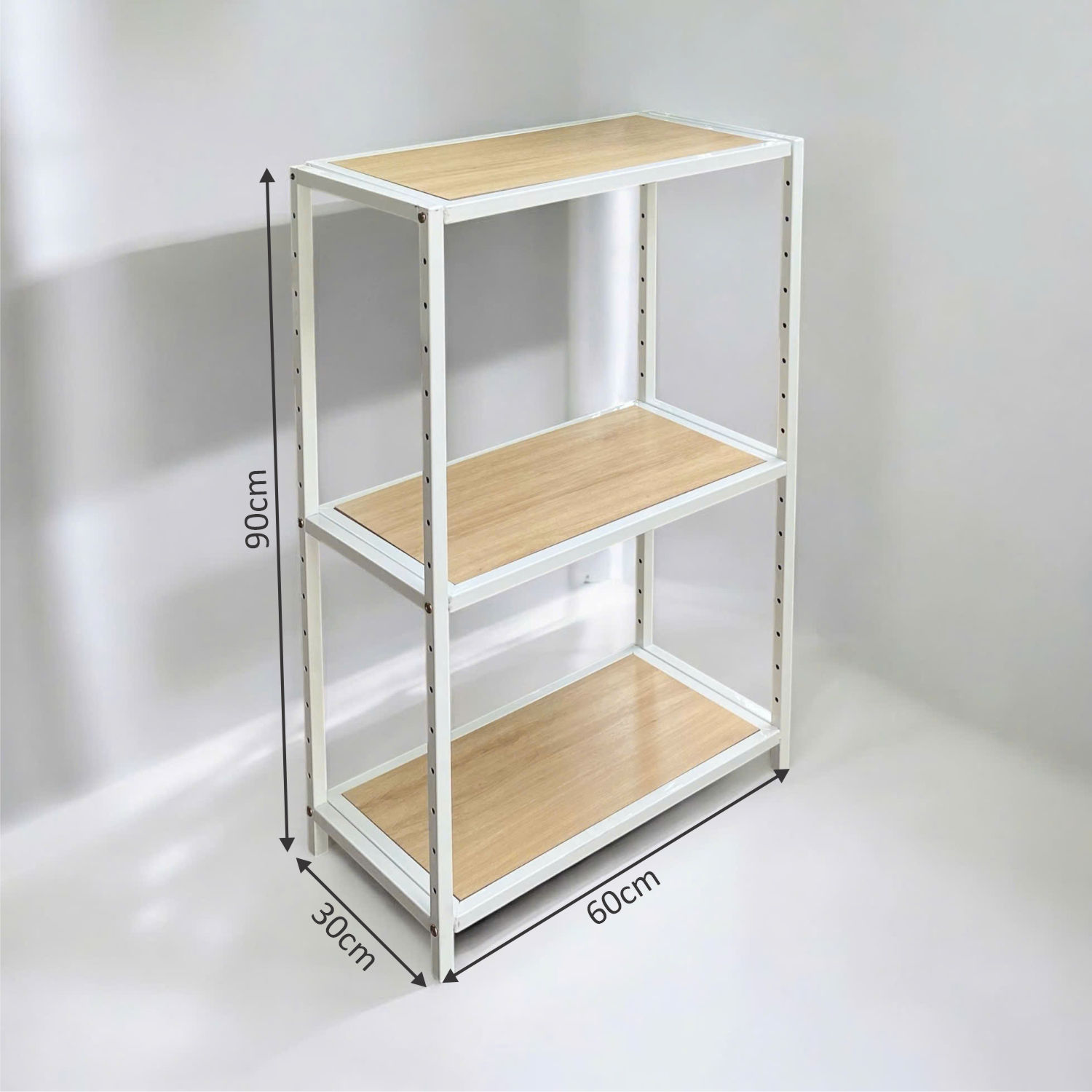 Kệ sắt 3 tầng Enter KG6090-3 60x30x90cm