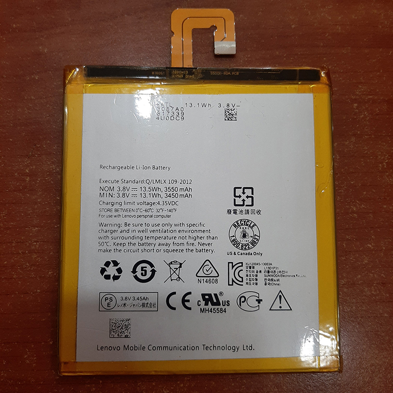 Pin Dành cho máy tính bảng Lenovo Tab 2
