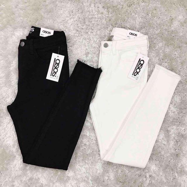QUẦN SKINY TRẮNG ĐEN XK TUA LAI