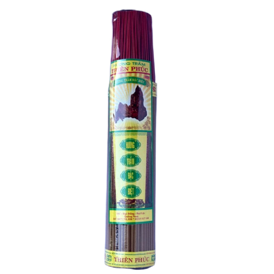 Nhang trầm Thiên Phúc 40cm 450g ( Loại tốt ) Nhang sạch cho sức khỏe